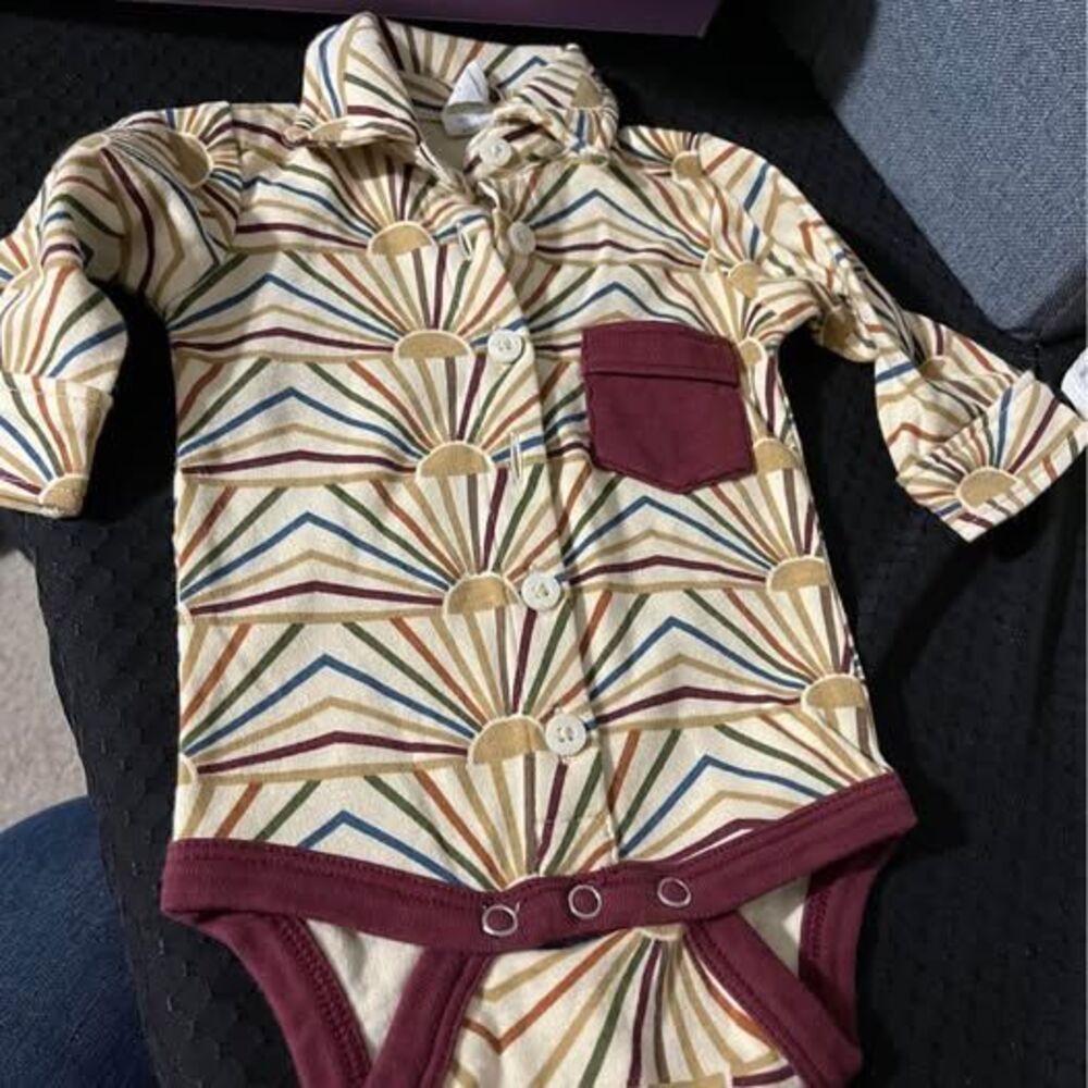 Kate Quinn retro style onesie 0-3 months